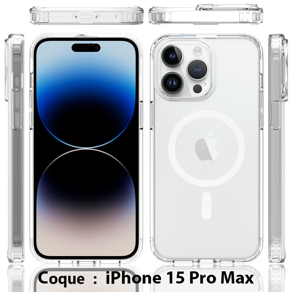 Coque pour iPhone 15 Pro Max (aimantée)