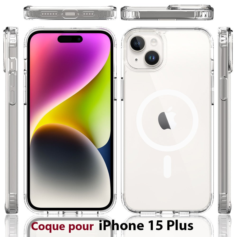 Coque pour iPhone 15 Plus (aimantée)