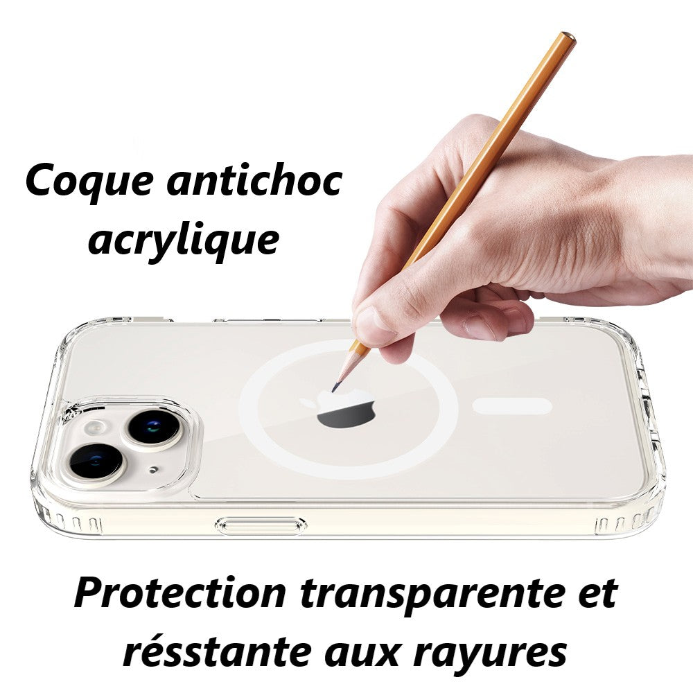 Coque pour iPhone 15 (aimantée)