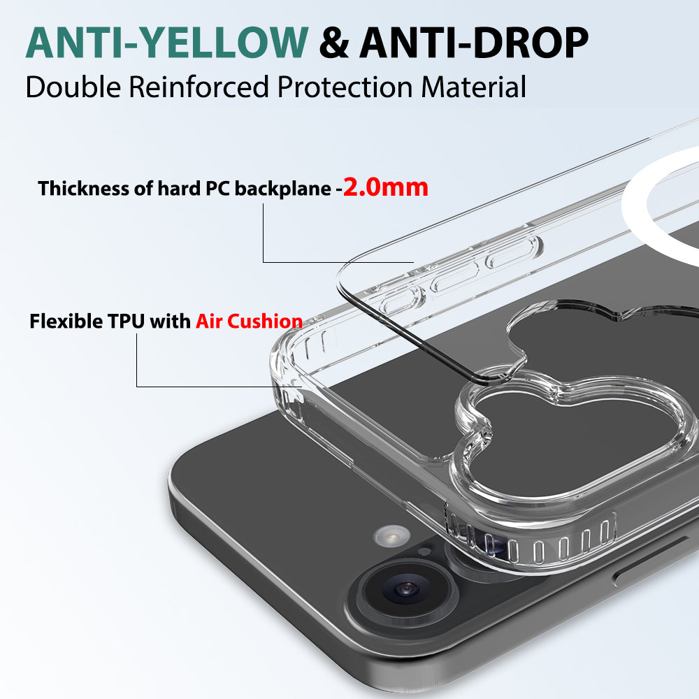 Coque pour iPhone 16 Plus (aimantée)