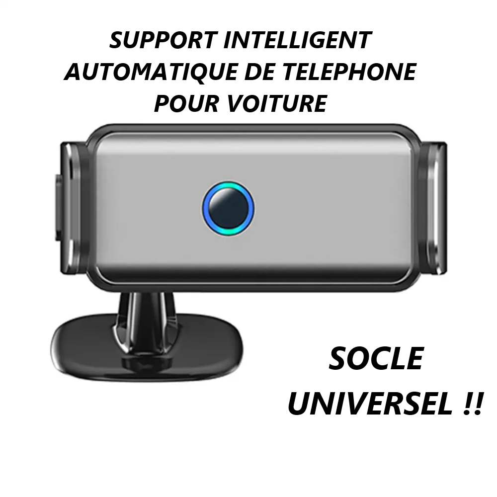 Support automatique pour téléphone mobiles, conçu pour les véhicules