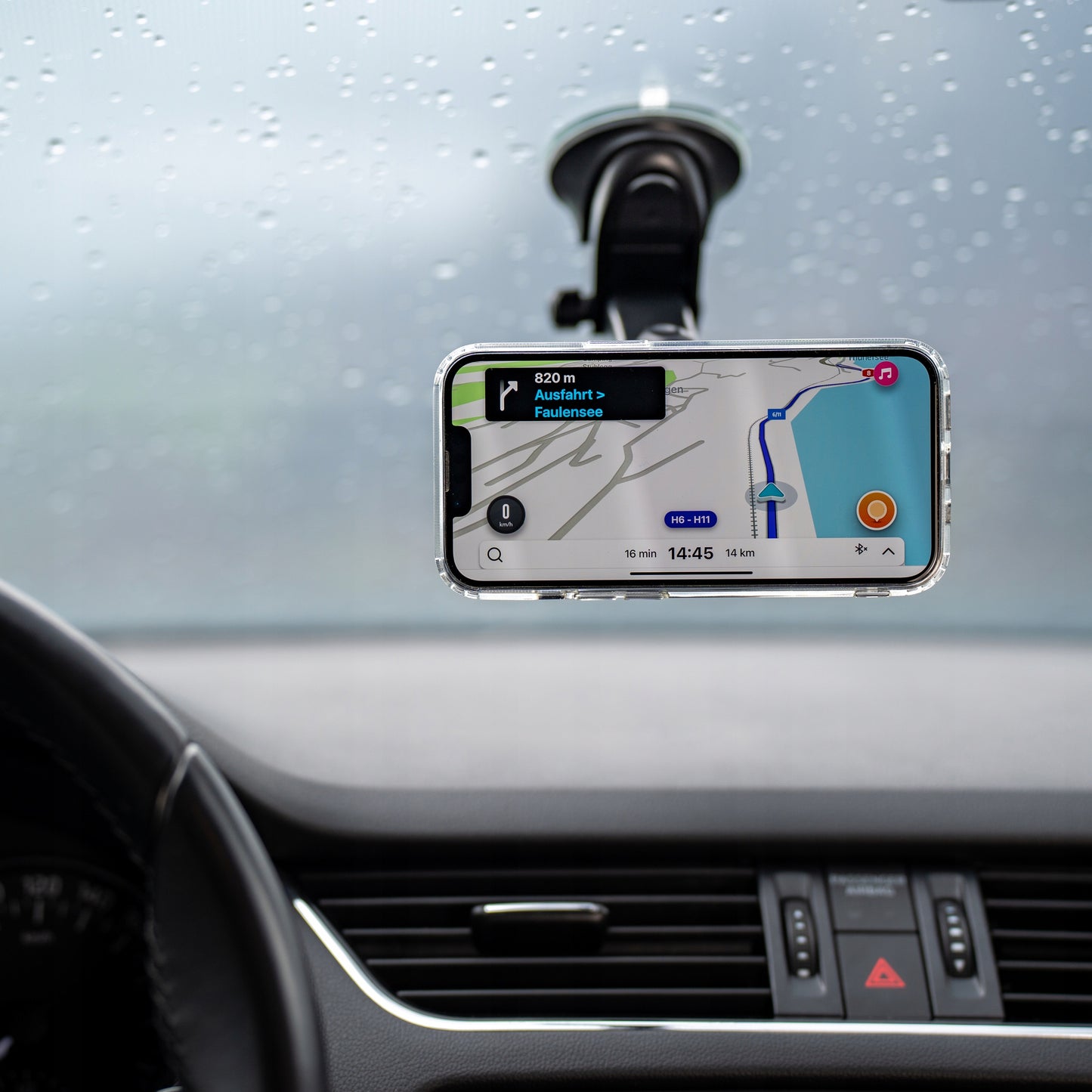 Support aimanté de Téléphone pour Voiture Flexible et Pliable à 360°