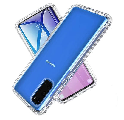 Coque pour Samsung Galaxy S20 étui 360° Housse transparente double protection intégrale silicone et TPU antichoc