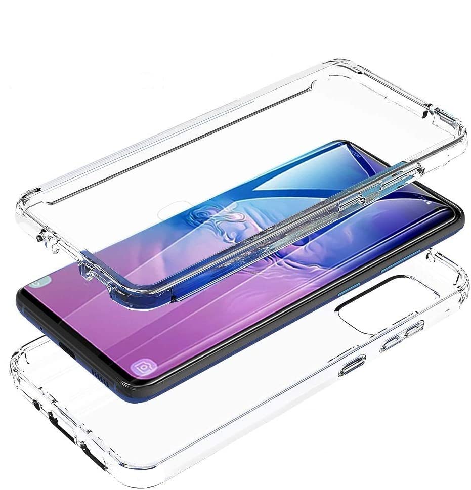 Coque pour Samsung Galaxy S20 étui 360° Housse transparente double protection intégrale silicone et TPU antichoc