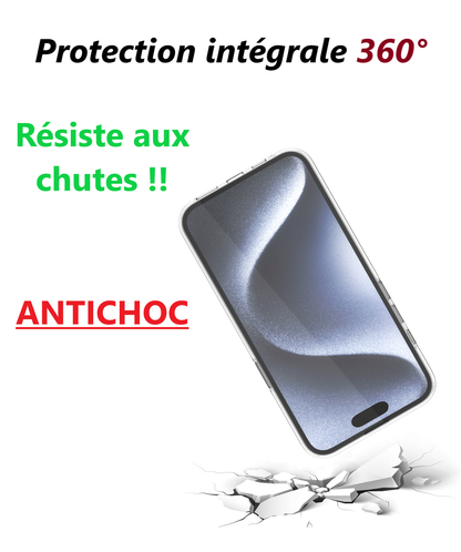 Coque pour iPhone 15 Pro (360°)